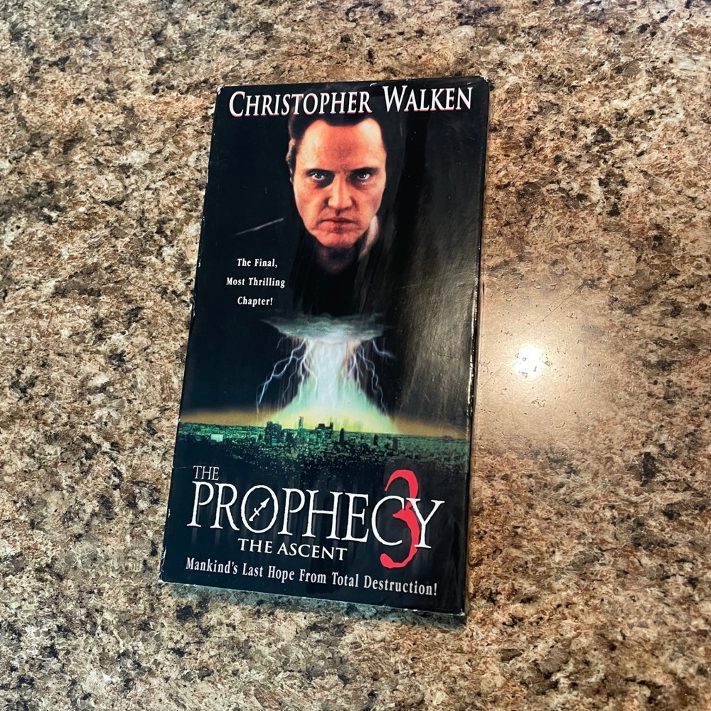 The Prophecy 3 The Ascent VHS Movie‎ Christopher Walken Vincent Spano
